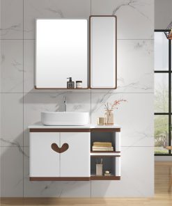 Bộ tủ chậu nhựa LOWEN PVC 3308