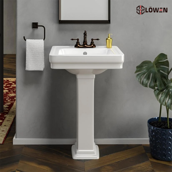 Bồn rửa có chân LOWEN