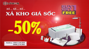 Thiết bị vệ sinh LOWEN XẢ KHO GIÁ SỐC