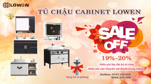 Bộ tủ chậu Cabinet LOWEN