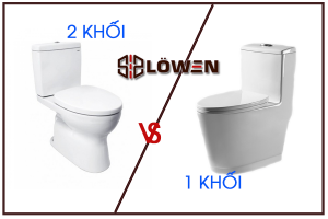 Bồn cầu 1 khối & 2 khối