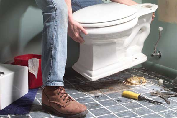 Bồn cầu bị rò gỉ nước