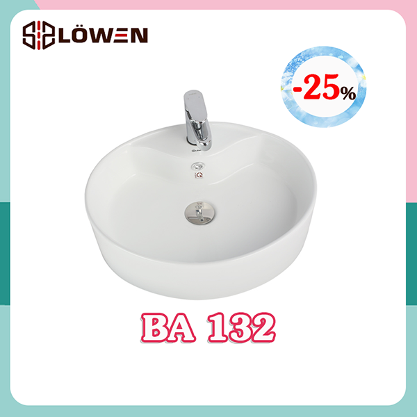 CHẬU RỬA MẶT LOWEN BA 132