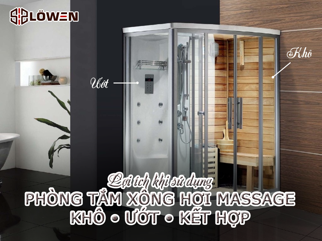Lợi ích khi sử dụng phòng tăm xông hơi massage