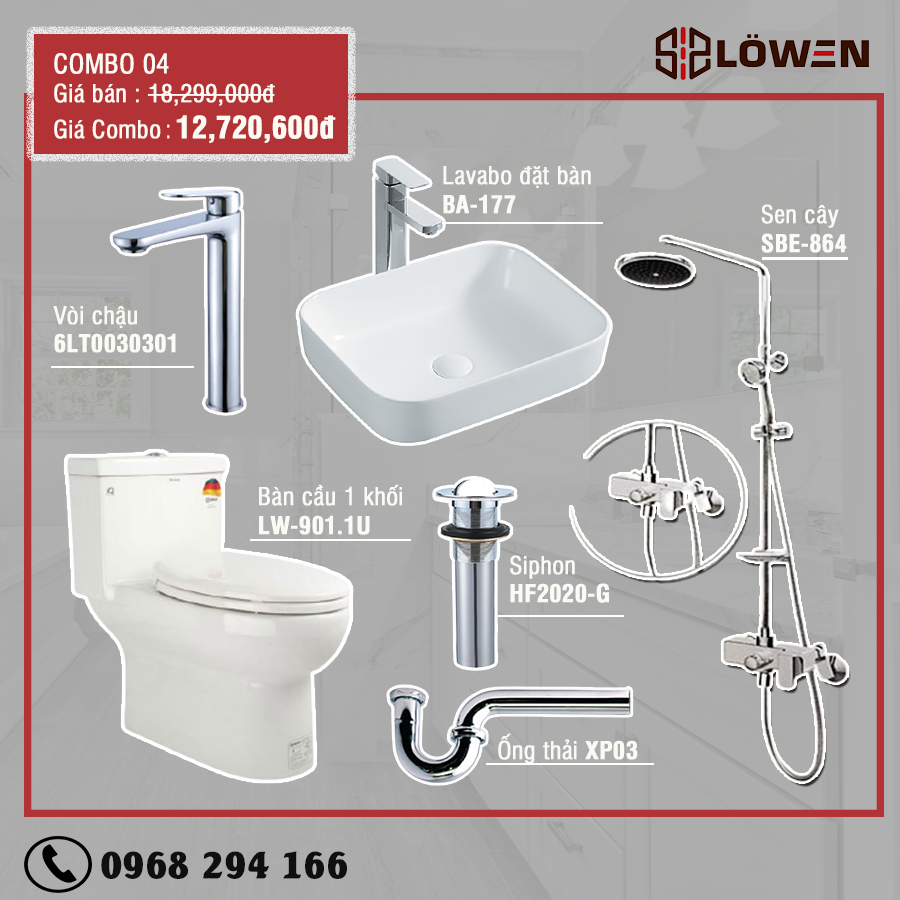 Phòng combo LOWEN 04 - combo kết hợp
