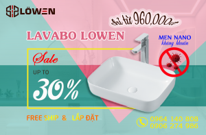 LAVABO LOWEN SALE UP TO 30%