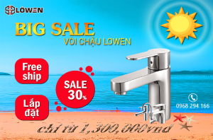 Vòi chậu LOWEN SALE 30%