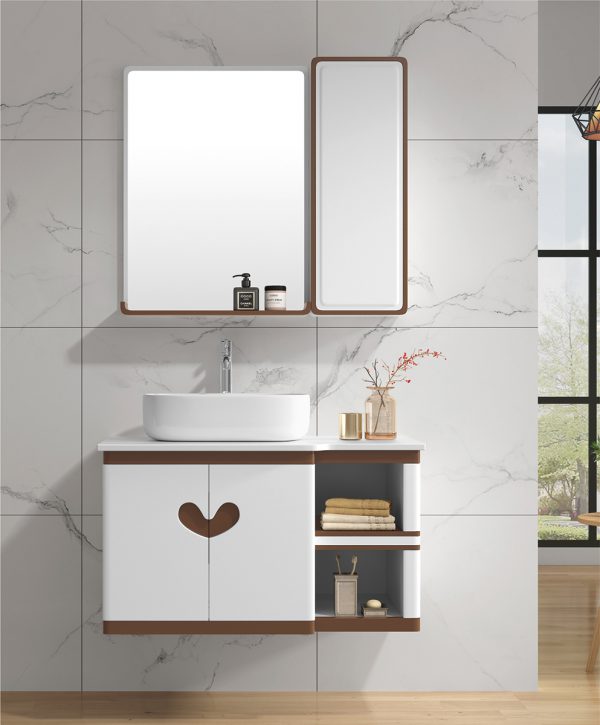 Bộ tủ chậu LOWEN PVC 3308