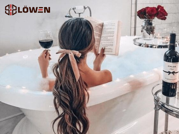 Thư giãn với bồn tắm massage