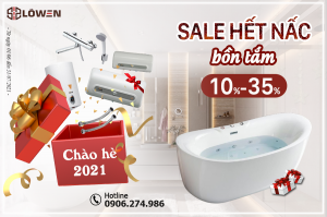SALE HẾT NẤC BỒN TẮM LOWEN