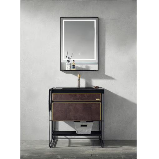 BỘ TỦ CHẬU CAO CẤP INOX LOWEN LD-3558