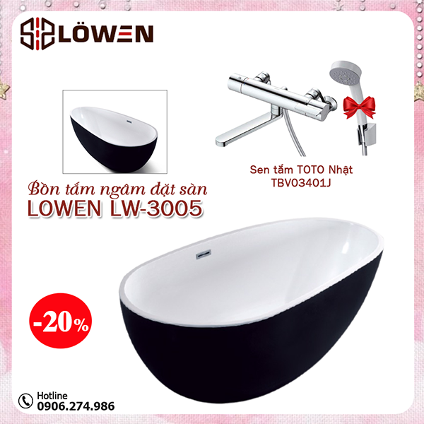Bồn tắm LOWEN LW-3005