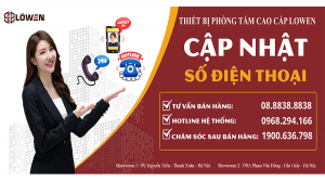 LOWEN thông báo thay đổi số hotline