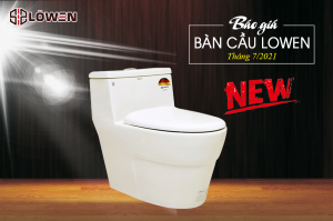 Báo giá bồn cầu LOWEN tháng 7