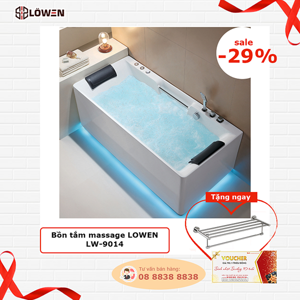 Bồn tắm massage LOWEN LW-9014