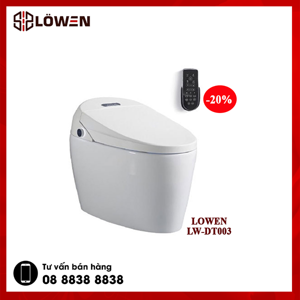 Bồn cầu điện tử LOWEN LW-DT003