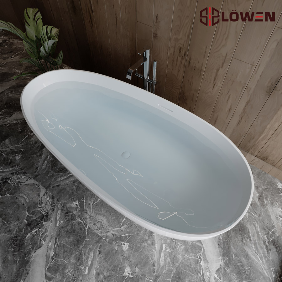 bồn tắm nằm đặt sàn Lowen 